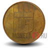 5 центов 2000 года - Нидерланды - Беатрикс