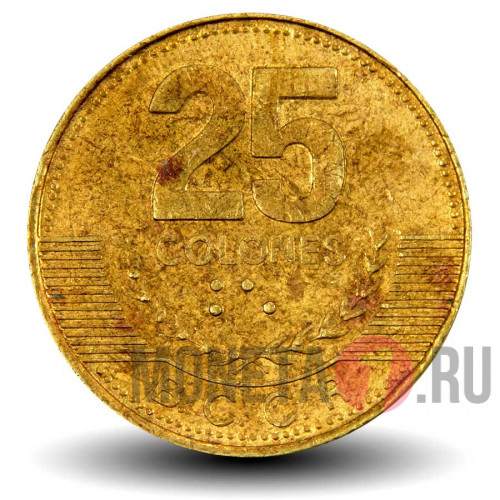 25 колонов 2005 года - Коста-Рика