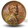 1 цент 1955 года - США - D