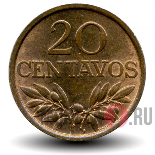 20 сентаво 1974 года - Португалия