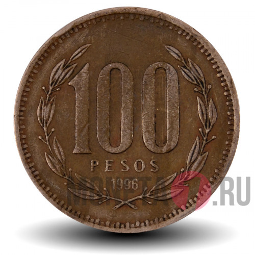 100 песо 1996 года - Чили