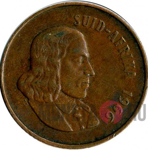 2 cents 1966 год - Suid-Afrika
