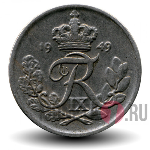 10 ore 1949 года - Фредерик IX - Дания