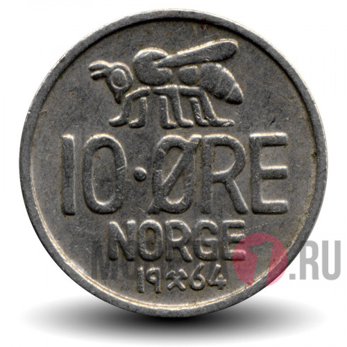 10 эре 1964 года - Норвегия - Пчела