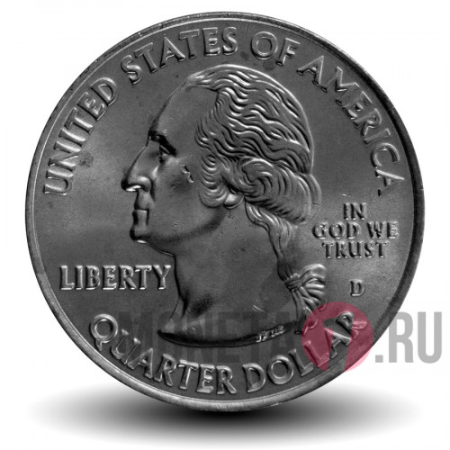 Quarter США 2009 год - Виргинские острова - D