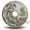 5 сантимов 1920 года - Бельгия - Альберт I - BELGIE