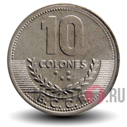 10 колонов 2008 года - Коста-Рика