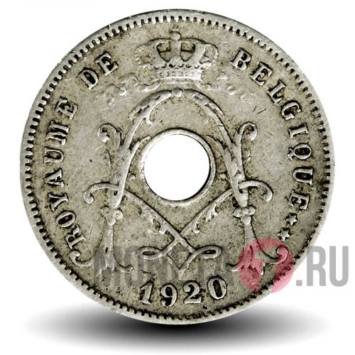 5 сантимов 1920 года - Бельгия - Альберт I - BELGIQUE