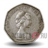 50 пенсов 1969 год - Остров Джерси - Елизавета II