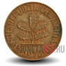 2 пфеннига 1976 года - ФРГ - Дуб - D