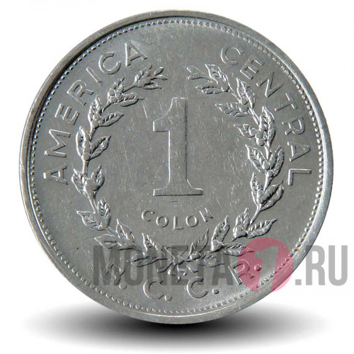 1 колон 1982 года - Коста-Рика