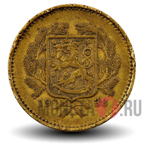 10 марок 1938 года - S - Финляндия