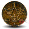 1 ore 1911 года - Швеция - Густав V