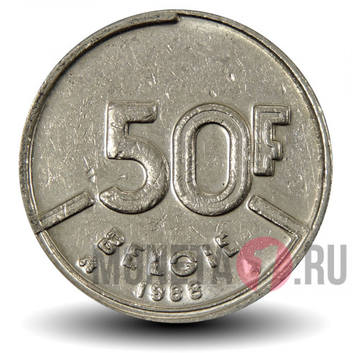 50 франков 1988 года - Бельгия - BELGIE