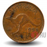 1 пенни 1958 года - Австралия - Кенгуру (без точки после "PENNY")