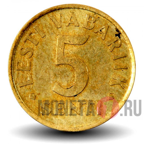 5 сентов 1992 года - Эстония