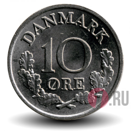 10 ore 1964 года - Фредерик IX - Дания