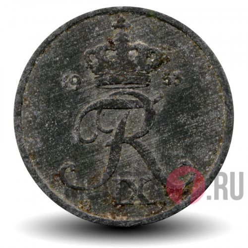 2 ore 1953 года - Дания - Фредерик IX