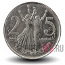 25 центов 2008 года - Эфиопия - Лев