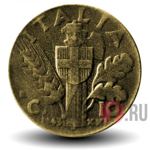 10 Centesimi 1943 года - Италия - Vittorio Emanuele III