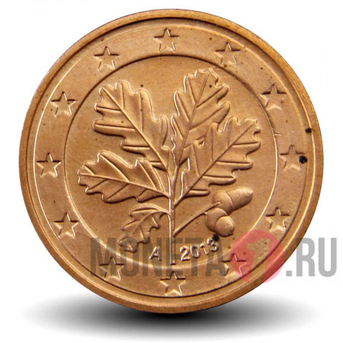 5 евроцентов 2013 года - Германия - А