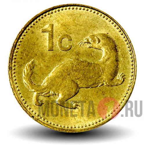 1 цент 1991 года - Мальта - Ласка