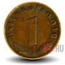 1 рейхспфенниг 1938 года - Третий Рейх - A