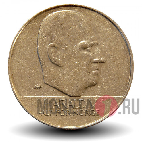 10 крон 1996 года - Норвегия - Крыша церкви