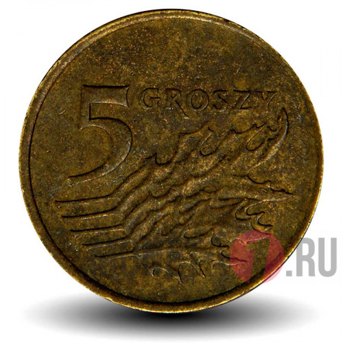 5 грошей 2006 года - Польша