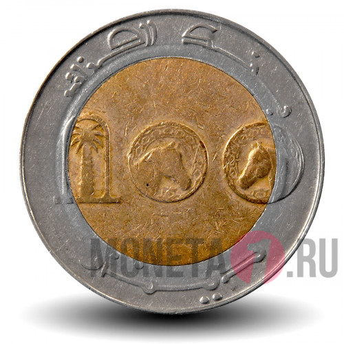 100 динаров 2000 года - Алжир - Арабская лошадь