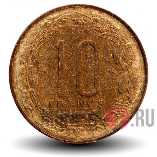 10 франков 1969 года - Камерун