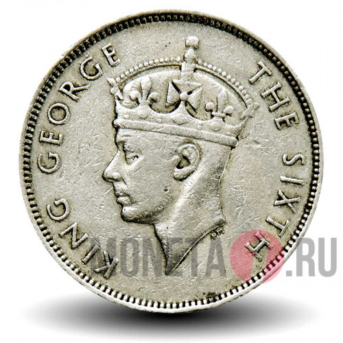 1 рупия 1950 года - Маврикий
