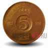 5 ore 1958 года - Швеция - Густав VI Адольф
