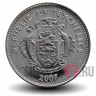 25 центов 2007 года - Сейшельские Острова - Черный попугай