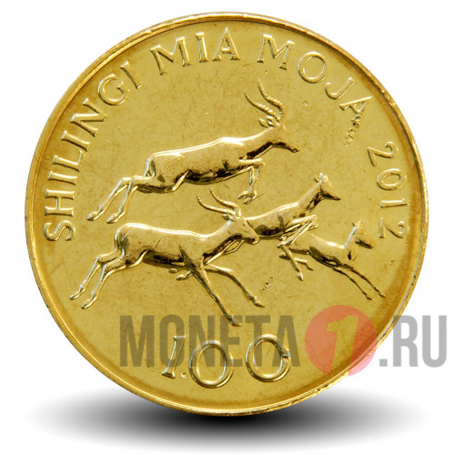 100 шиллингов 2012 года - Охрана окружающей среды - Танзания