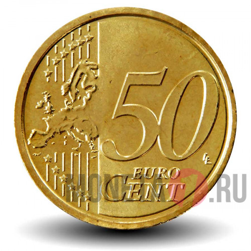50 евроцентов 2015 года - Ватикан - Папа римский Франциск