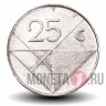 25 центов 1991 года - Аруба