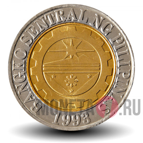 10 песо 2011 года - Филиппины - Мабини и Бонифачо