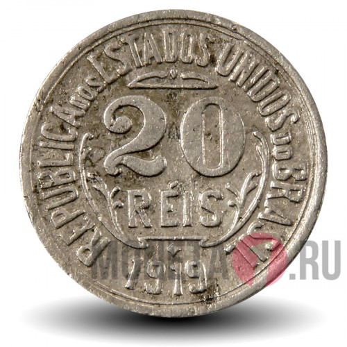 20 рейсов 1919 года - Бразилия