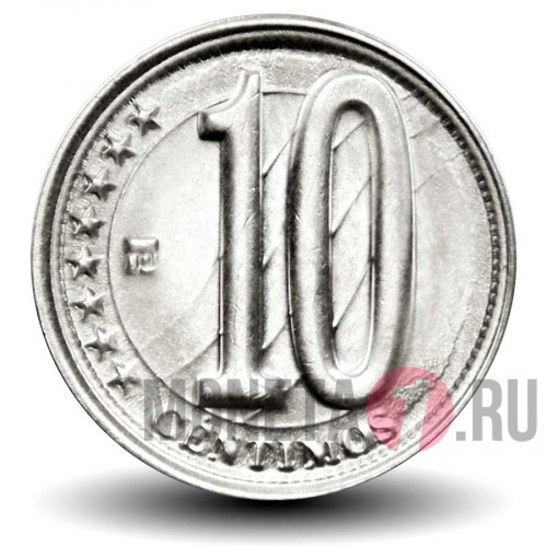 10 сентимо 2007 года - Венесуэла