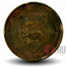 1/24 шиллинга 1877 года - Остров Джерси - H