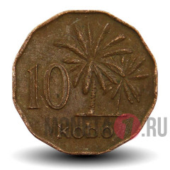 10 кобо 1991 года - Нигерия