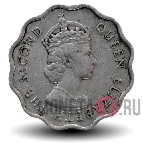 10 центов 1978 года - Маврикий - Elizabeth II