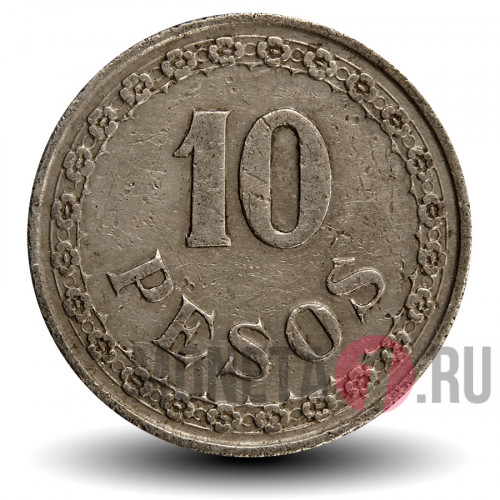 10 песо 1939 года - Парагвай