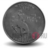 Quarter США 2007 год - Вайоминг - P