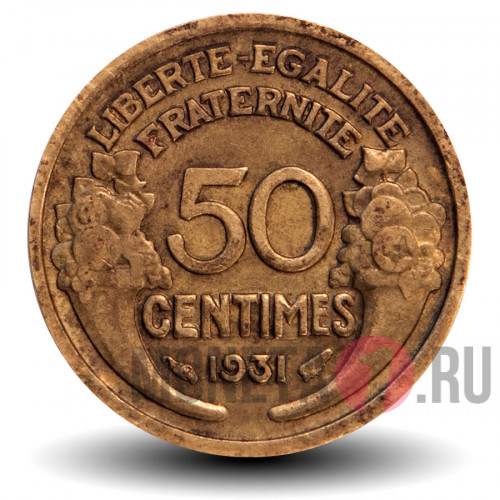 50 сантимов 1931 года - Франция