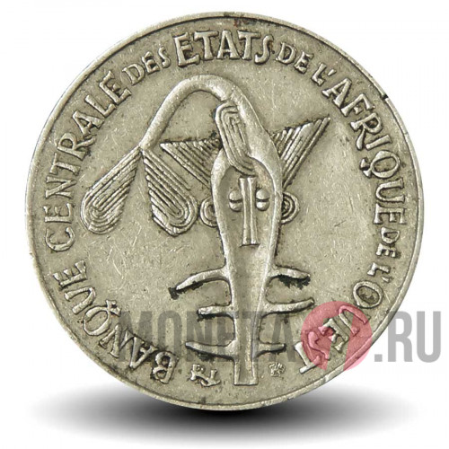 50 франков КФА BCEAO 1976 года - Западно-Африканские штаты