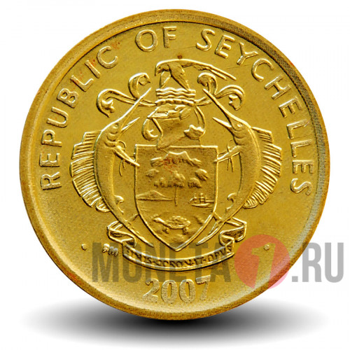 5 центов 2007 года - Сейшельские Острова - Растение Маниок