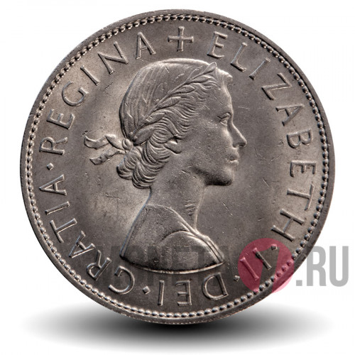 Half Crown 1967 года - Велкобритания - Elizabeth II