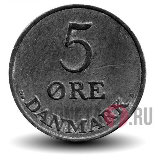 5 ore 1951 года - Дания - Фредерик IX